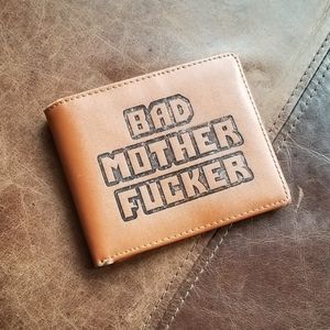 Vintage Pulp Fiction Bad Mother Fucker Wallet